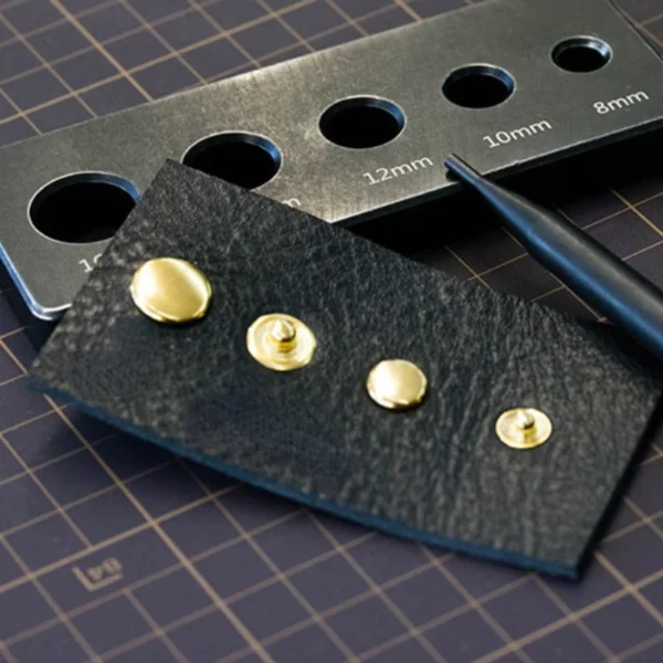 Snap Fastener Removal Tool Stainless Steel Base Handmade Leather Goods Denim Buckle Rivet Decorative Accessories Removal Tool - Image 3