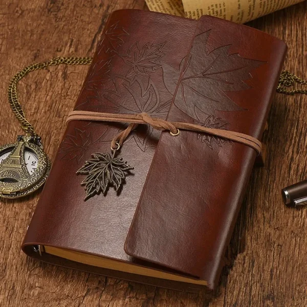 A7/A6/A5 Travelers Vintage Notebook PU Leather Blank Kraft Diary Note Book Journal Sketchbook Stationery School Office Supplies - Image 2