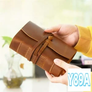 GO-Handmade Leather Journal - 100X155mm Leather Bound Daily Writing Notebook & Journals To Write In For Travel/Diary